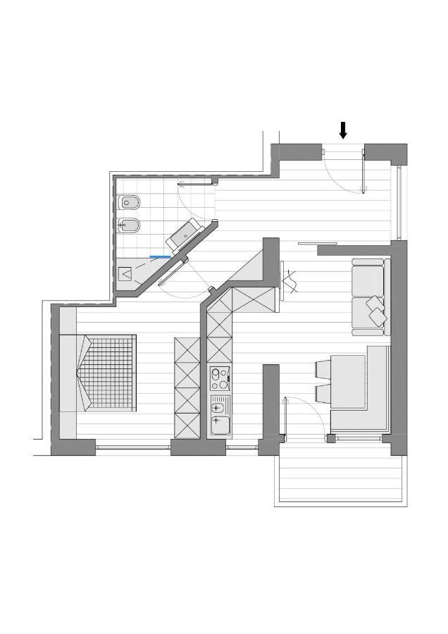 Appartement Cesa Gredine à Ortisei Extérieur photo